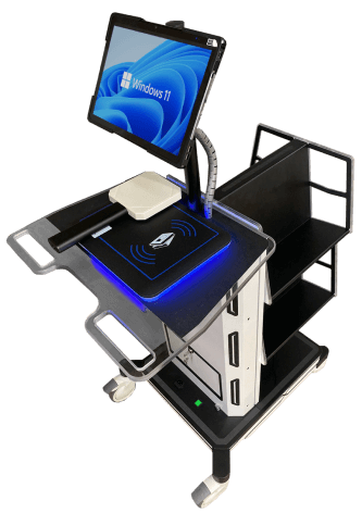 мобильная тележка для инвентаризации