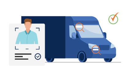 Бесконтактная идентификация транспорта на парковке